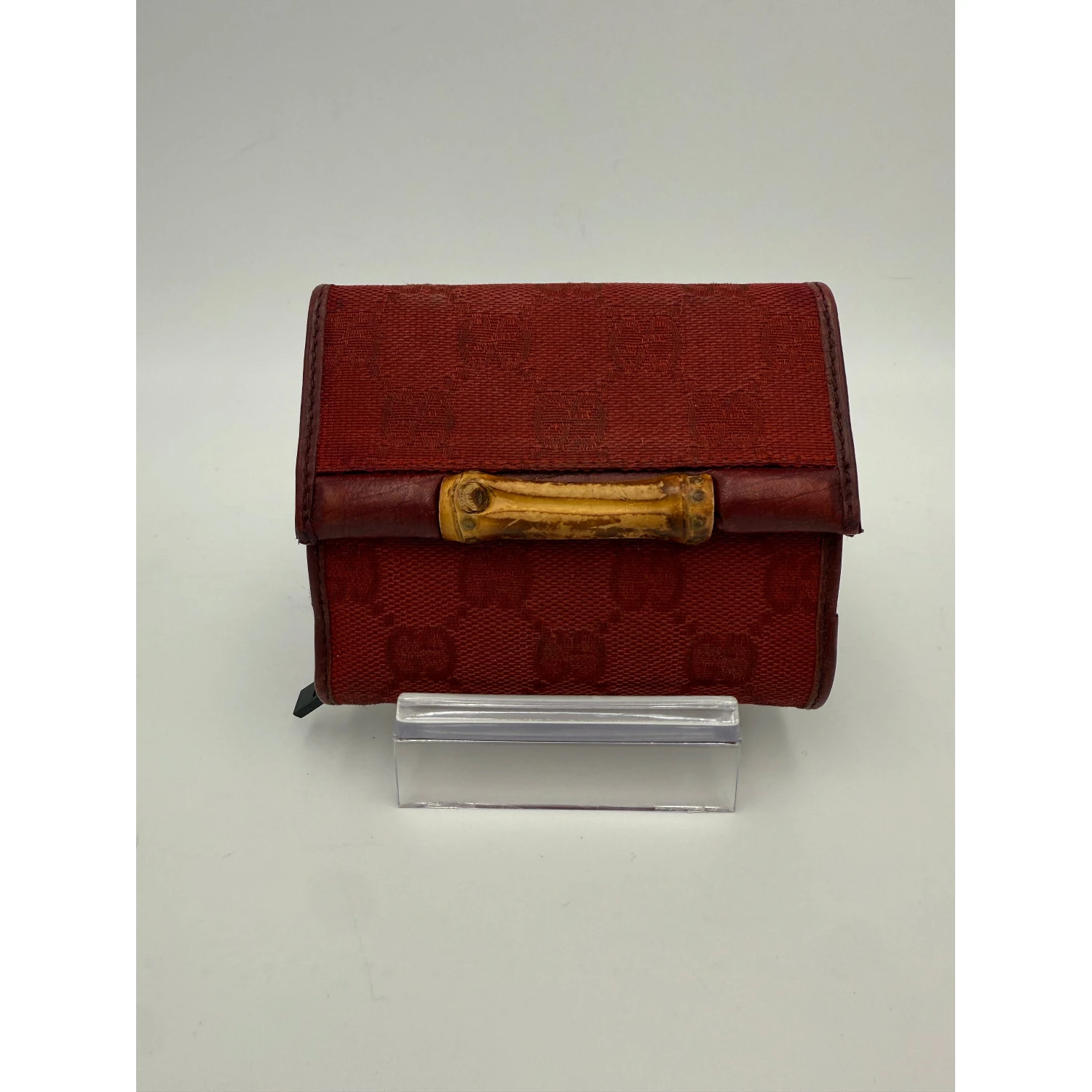 GUCCI GG Canvas Compact Wallet