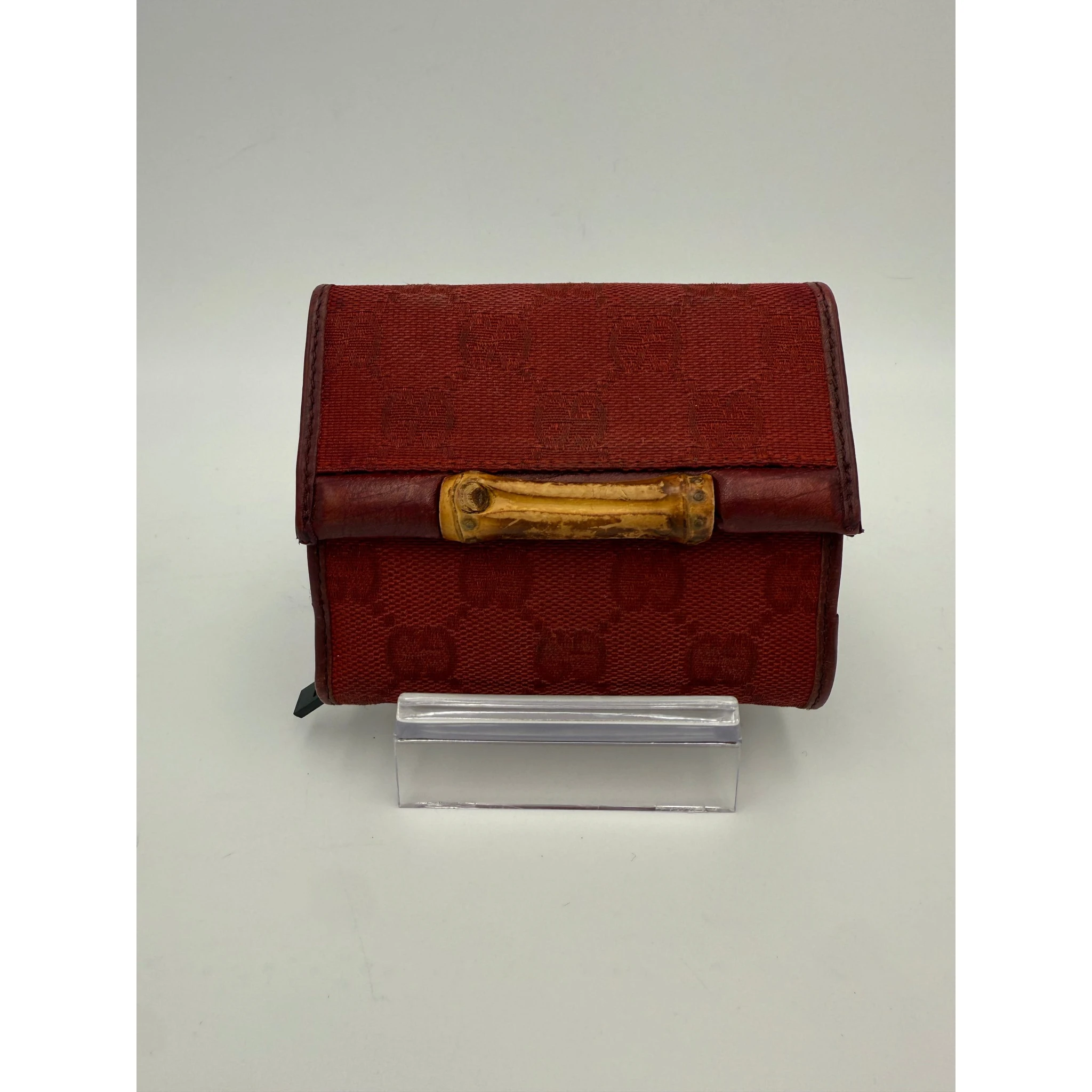 GUCCI GG Canvas Compact Wallet