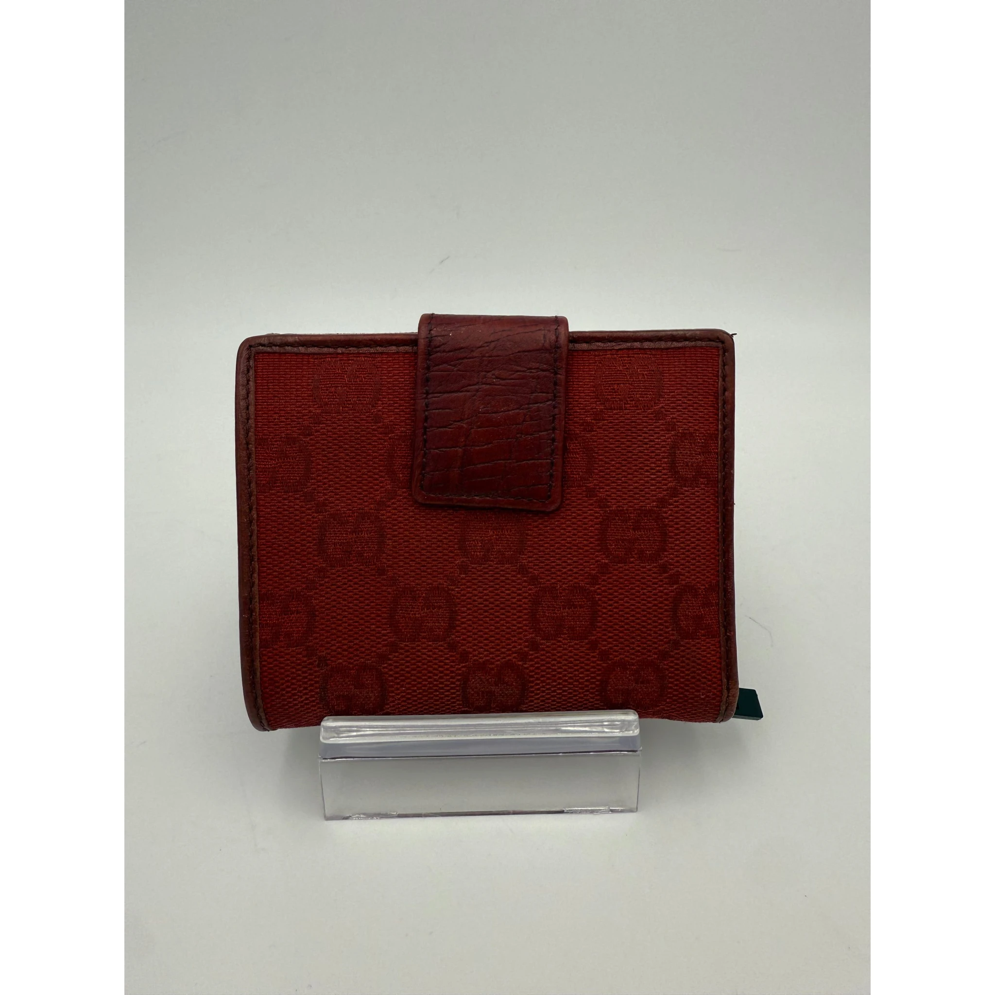 GUCCI GG Canvas Compact Wallet