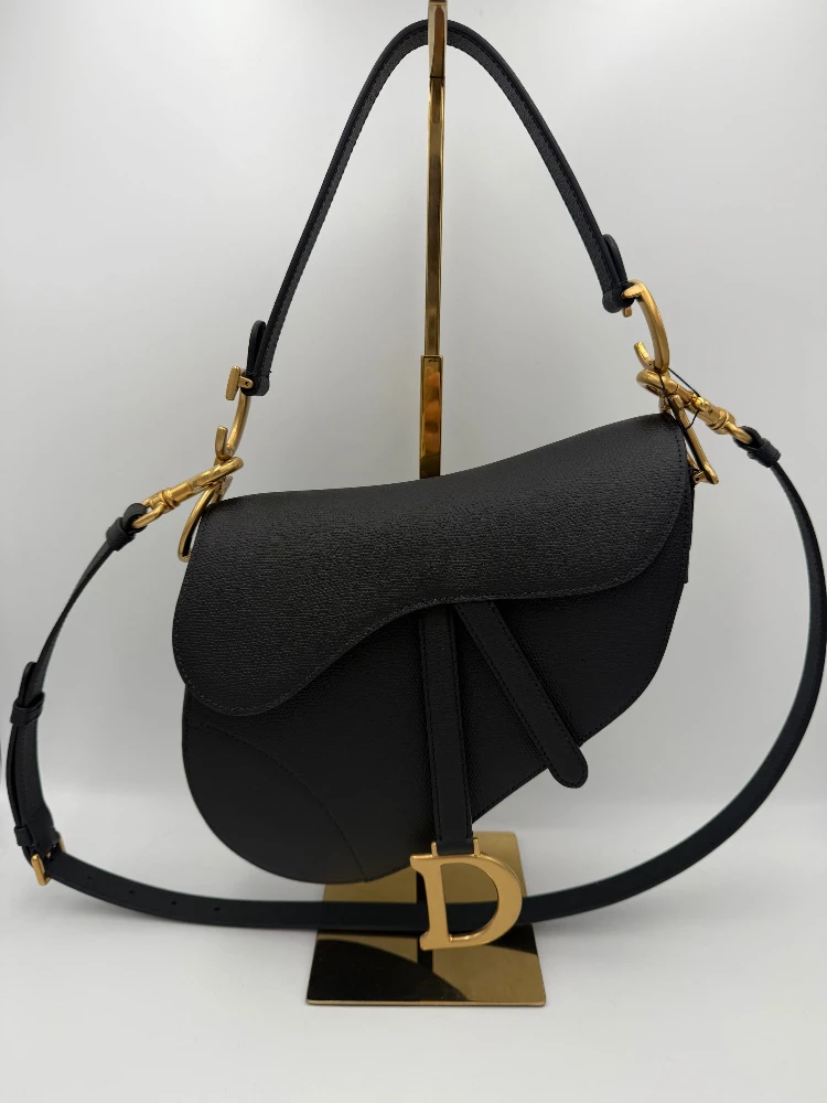 DIOR SADDLE Grained Calfskin Handbag alternative