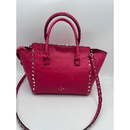 VALENTINO GARAVANI Rockstud Medium Pink Handbag