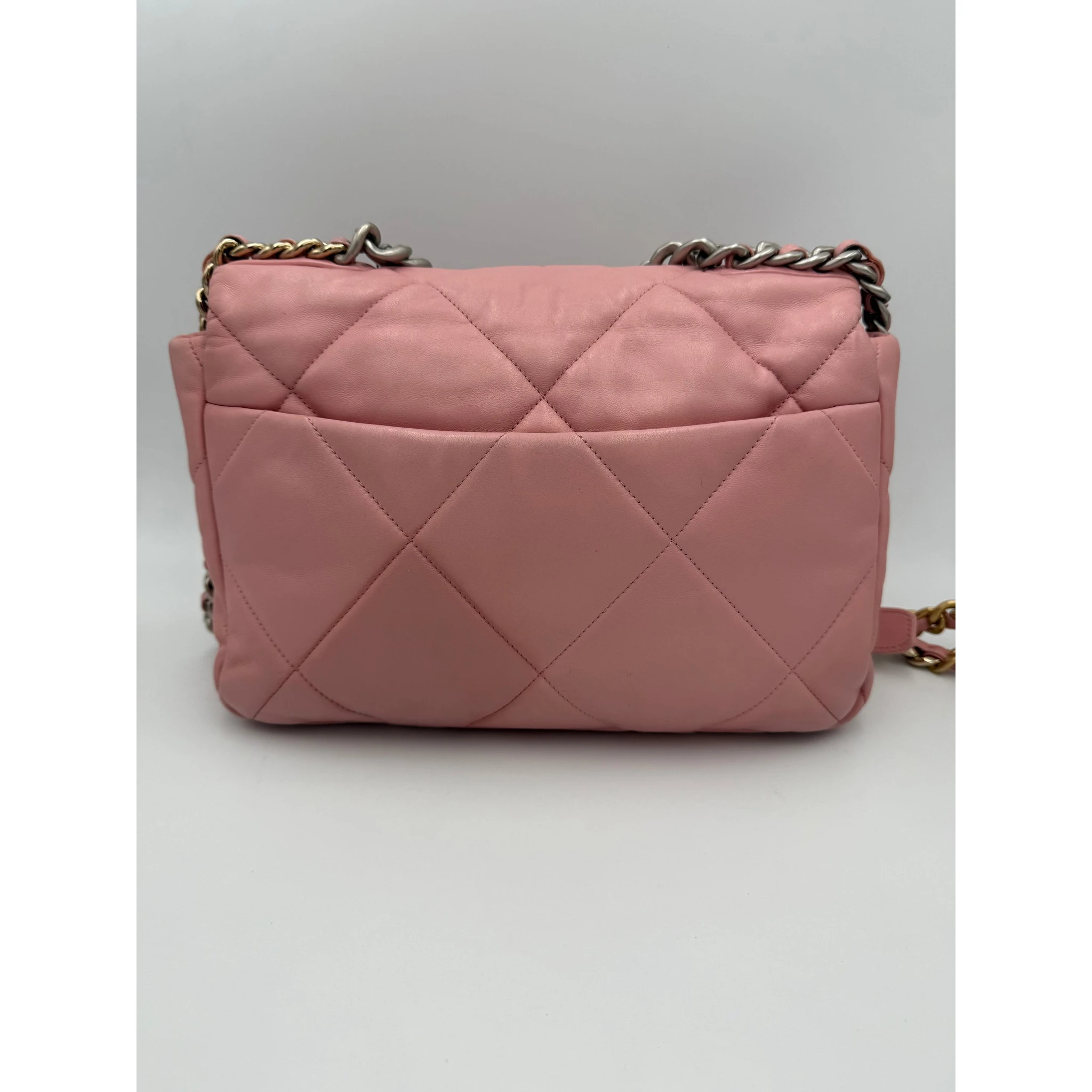 CHANEL 19 Medium Pink Handbag