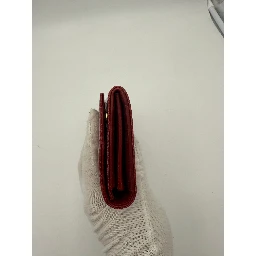 MIU MIU Rosso Crocodile Print Leather Wallet