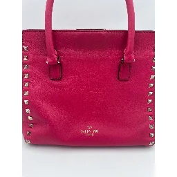 VALENTINO GARAVANI Rockstud Medium Pink Handbag