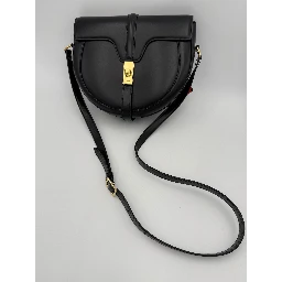 CELINE Sac 16 Besace Black Large Bag