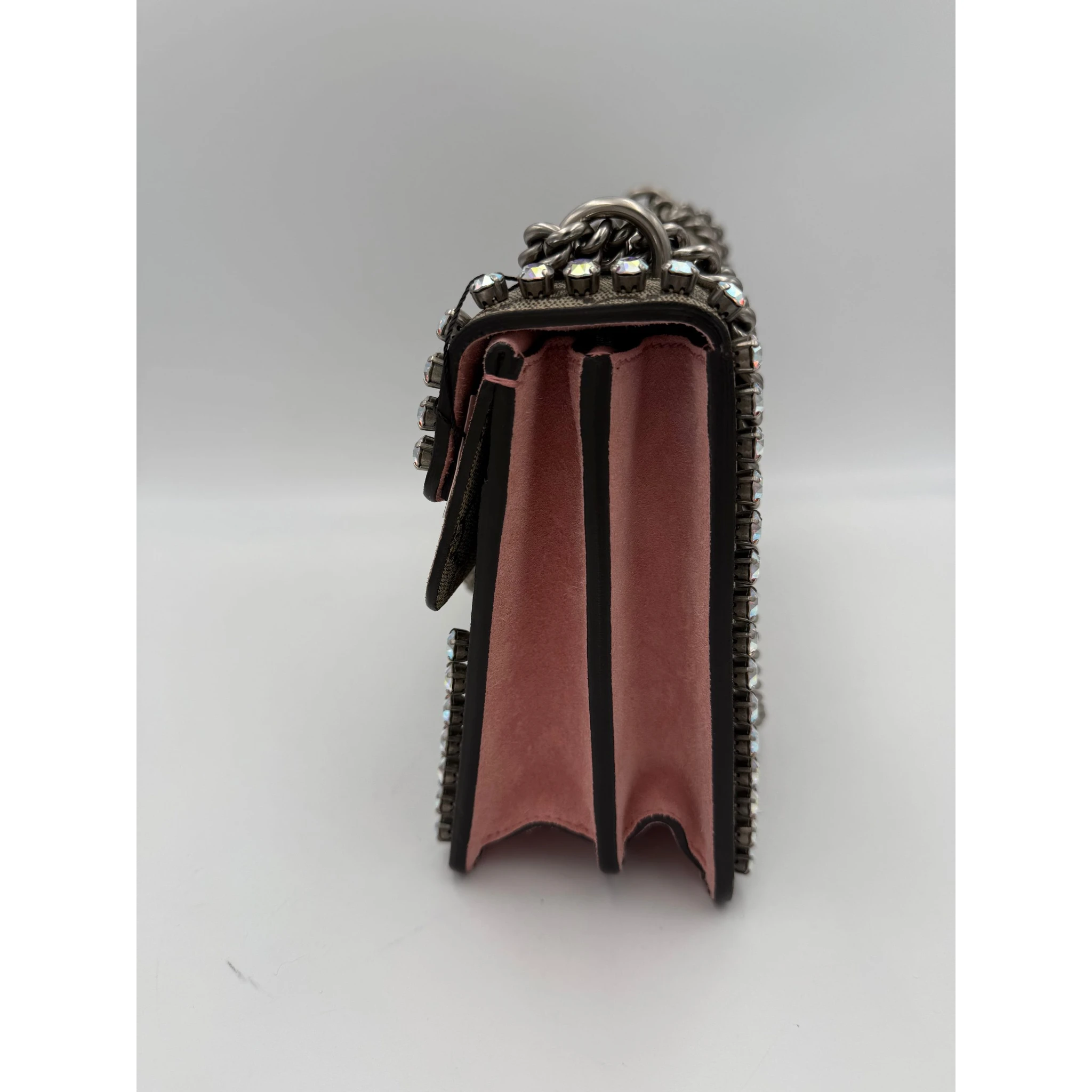 GUCCI DIONYSUS GG Supreme with Brilliants Handbag