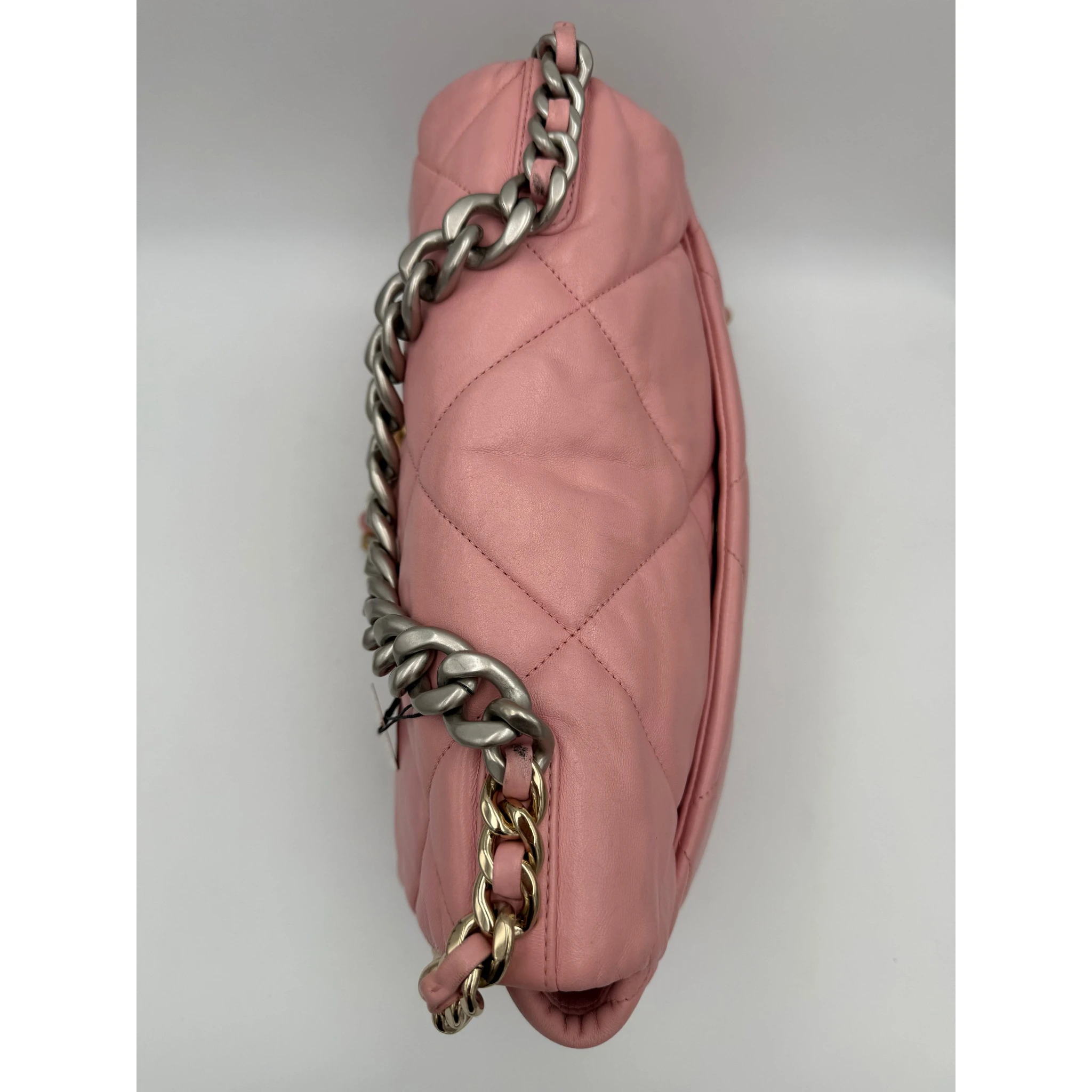 CHANEL 19 Medium Pink Handbag