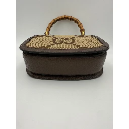 GUCCI BAMBOO 1947 GG Canvas Handbag
