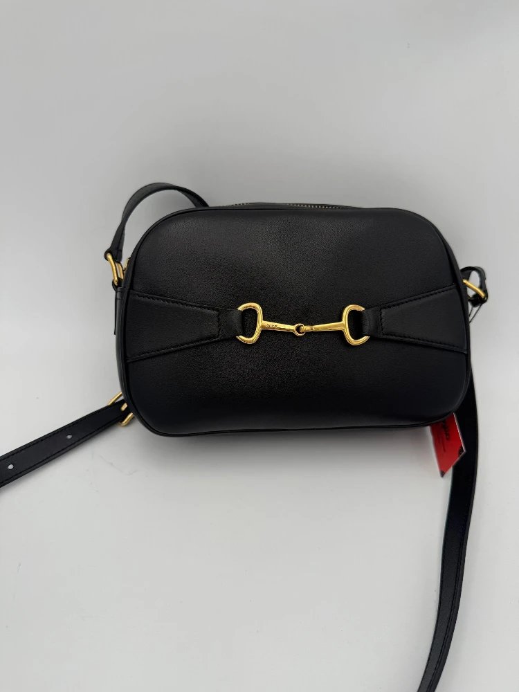 CELINE CRECY Plain Black Handbag