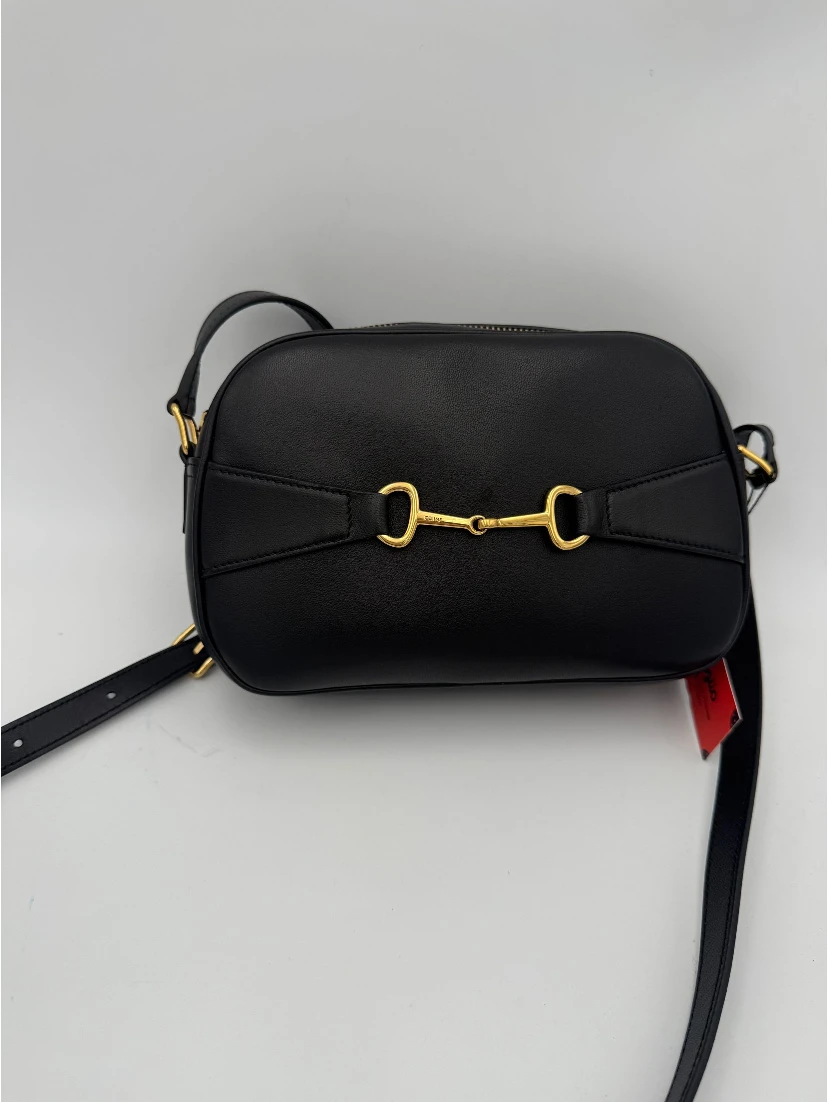 CELINE CRECY Plain Black Handbag