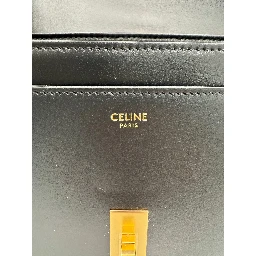 CELINE Sac 16 Besace Black Large Bag