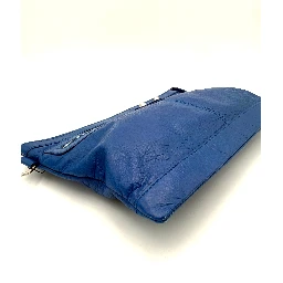 BALENCIAGA LE CAGOLE Blue Pouch