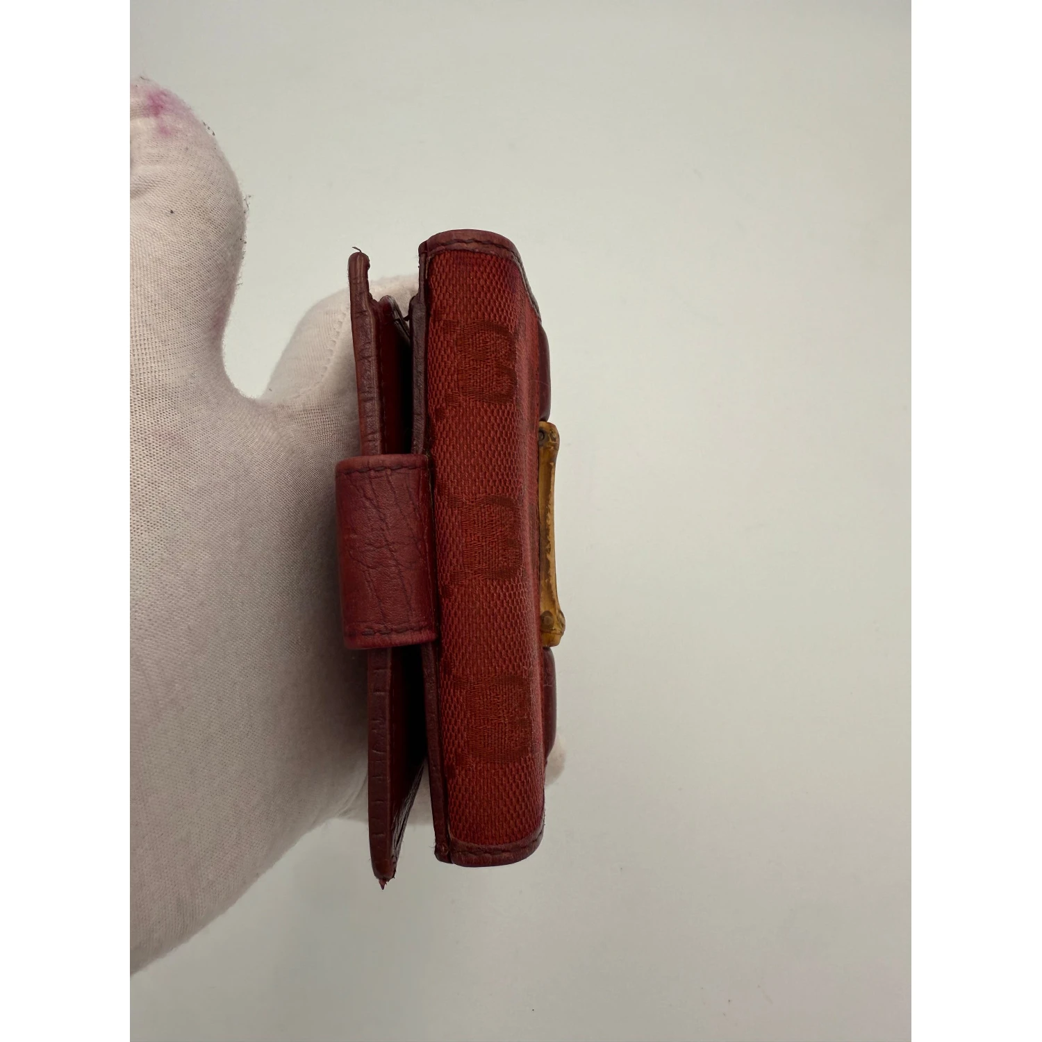 GUCCI GG Canvas Compact Wallet