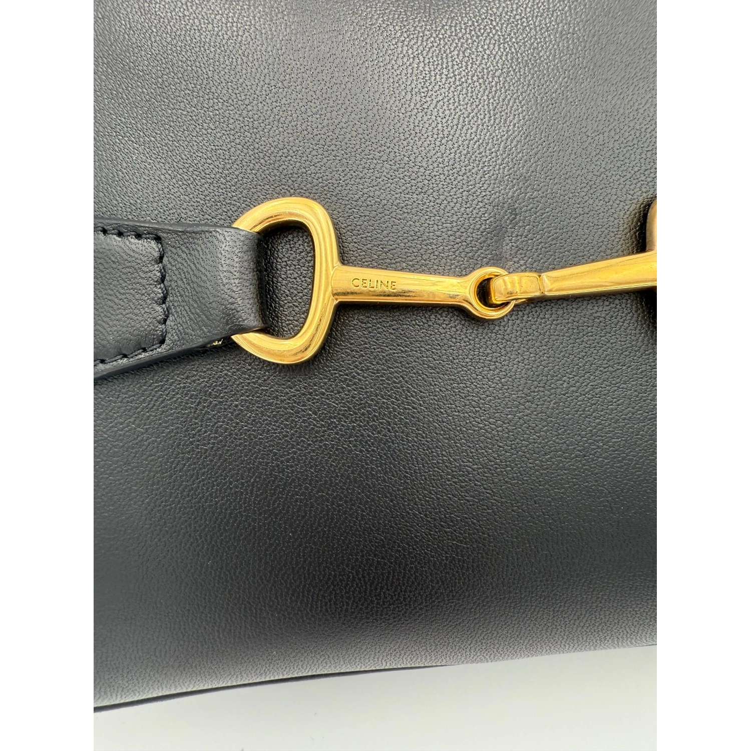 CELINE CRECY Plain Black Handbag