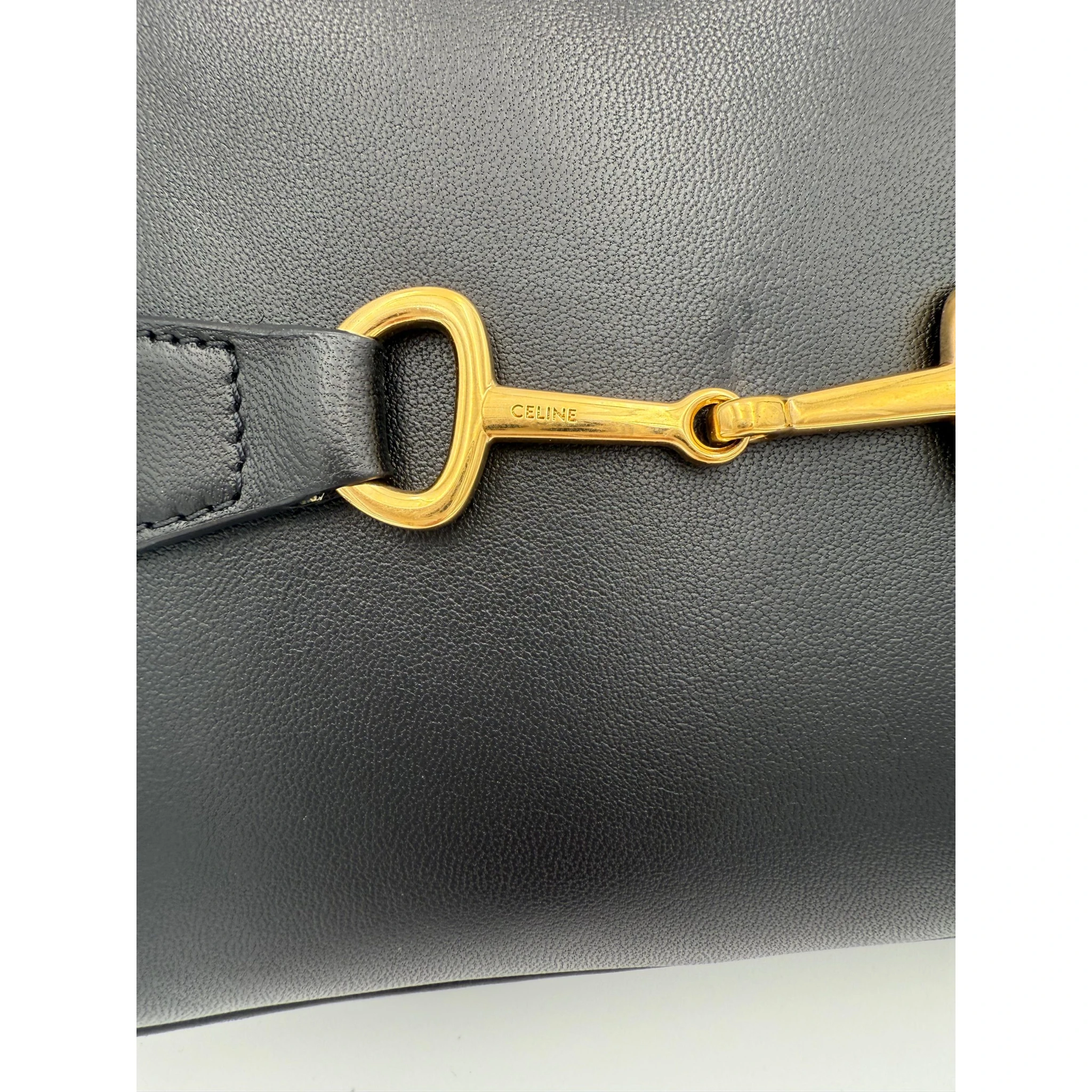CELINE CRECY Plain Black Handbag