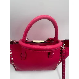 VALENTINO GARAVANI Rockstud Medium Pink Handbag