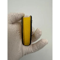 PRADA Saffiano Yellow Coin Purse