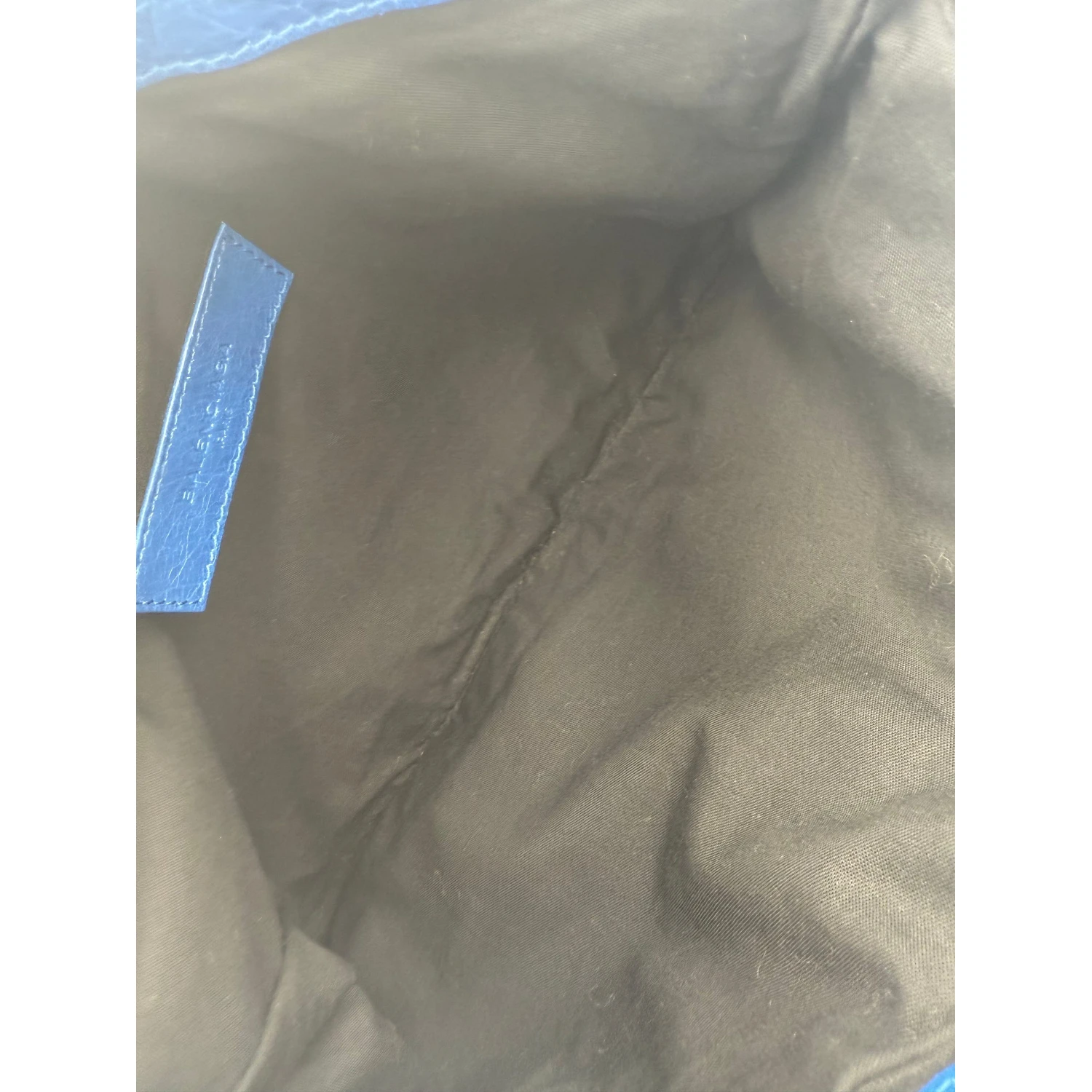 BALENCIAGA LE CAGOLE Blue Pouch