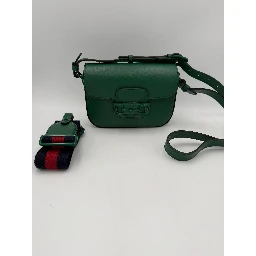 GUCCI HORSEBIT 1955 Emerald Handbag