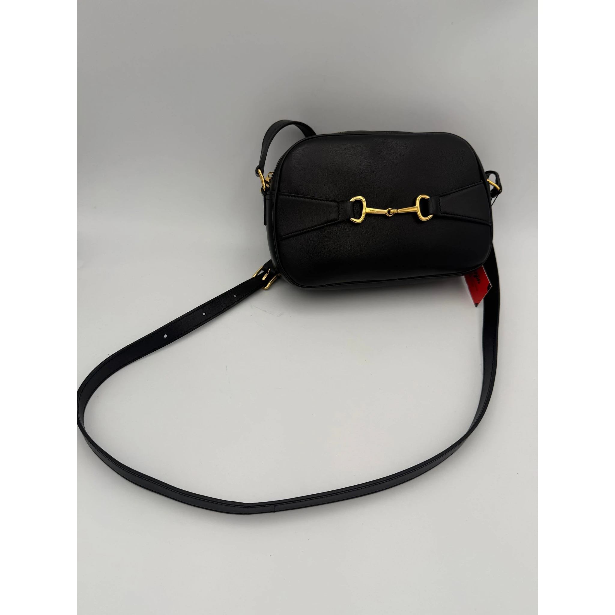 CELINE CRECY Plain Black Handbag