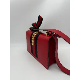 GUCCI SYLVIE Red Handbag