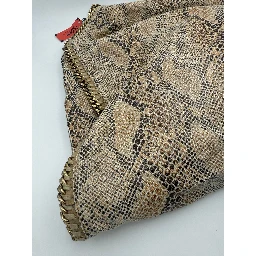 STELLA MCCARTNEY Falabella Grande Vegan Reptile Skin Handbag