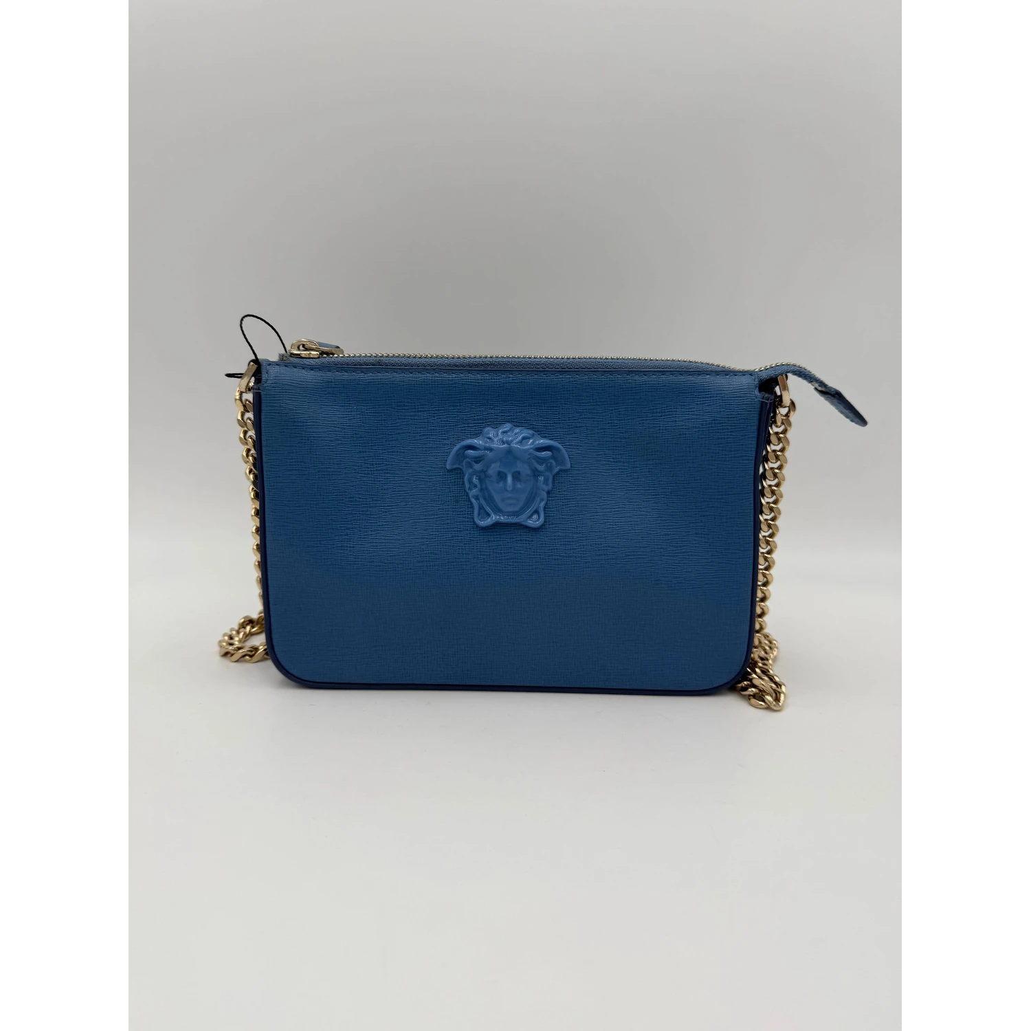 VERSACE LA MEDUSA Leather Shoulder Bag