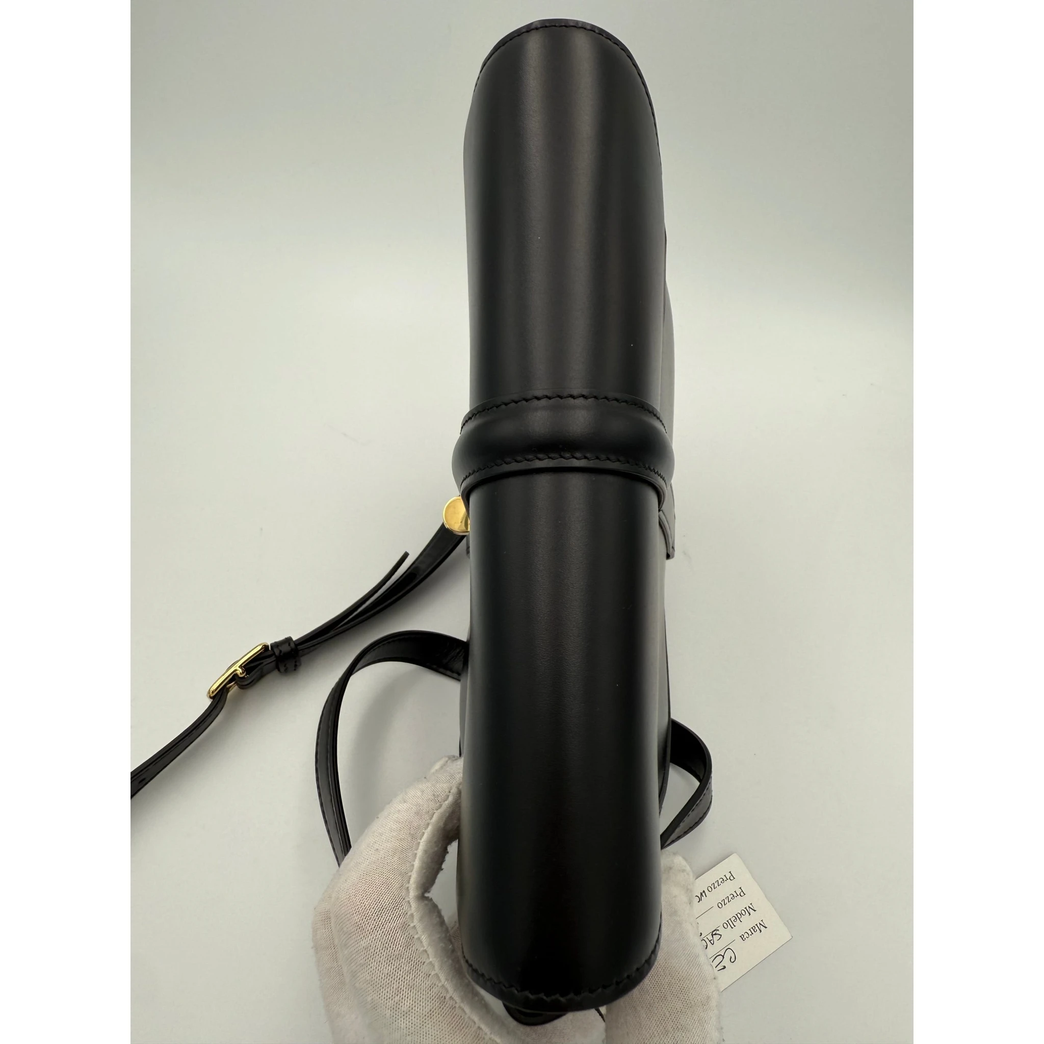 CELINE Sac 16 Besace Black Large Bag