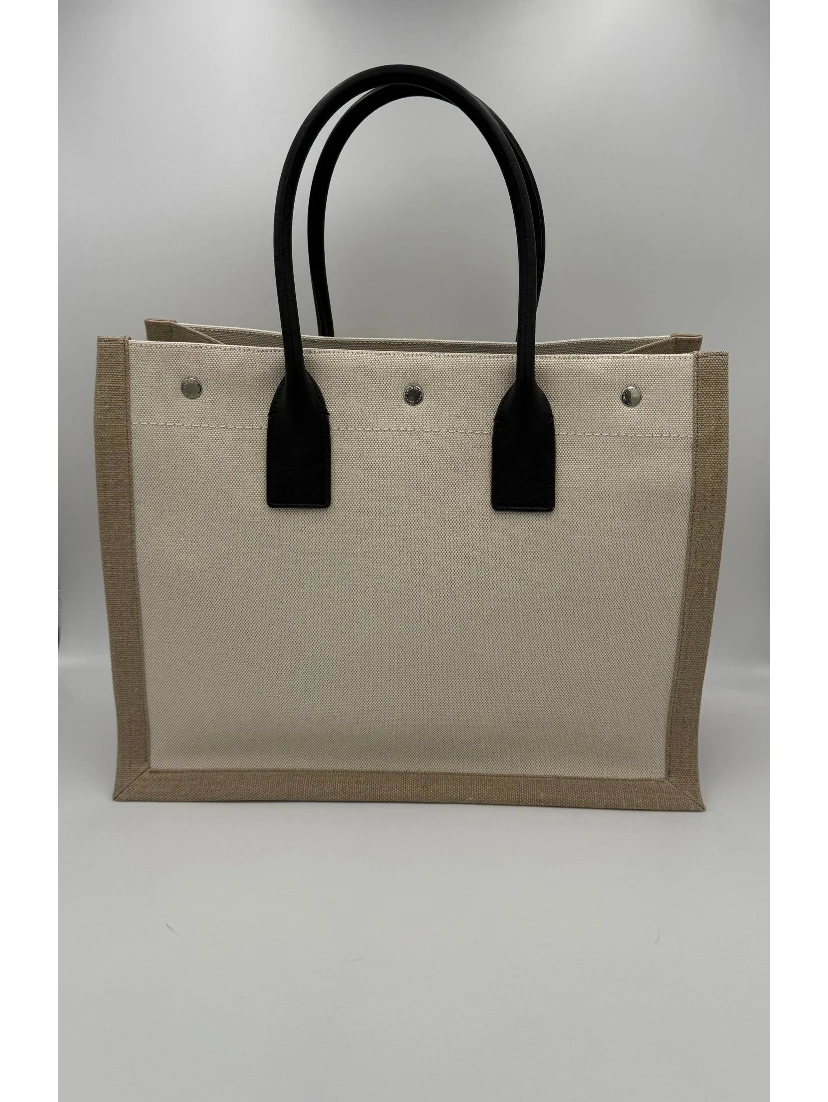 SAINT LAURENT Rive Gauche Medium Tote Bag