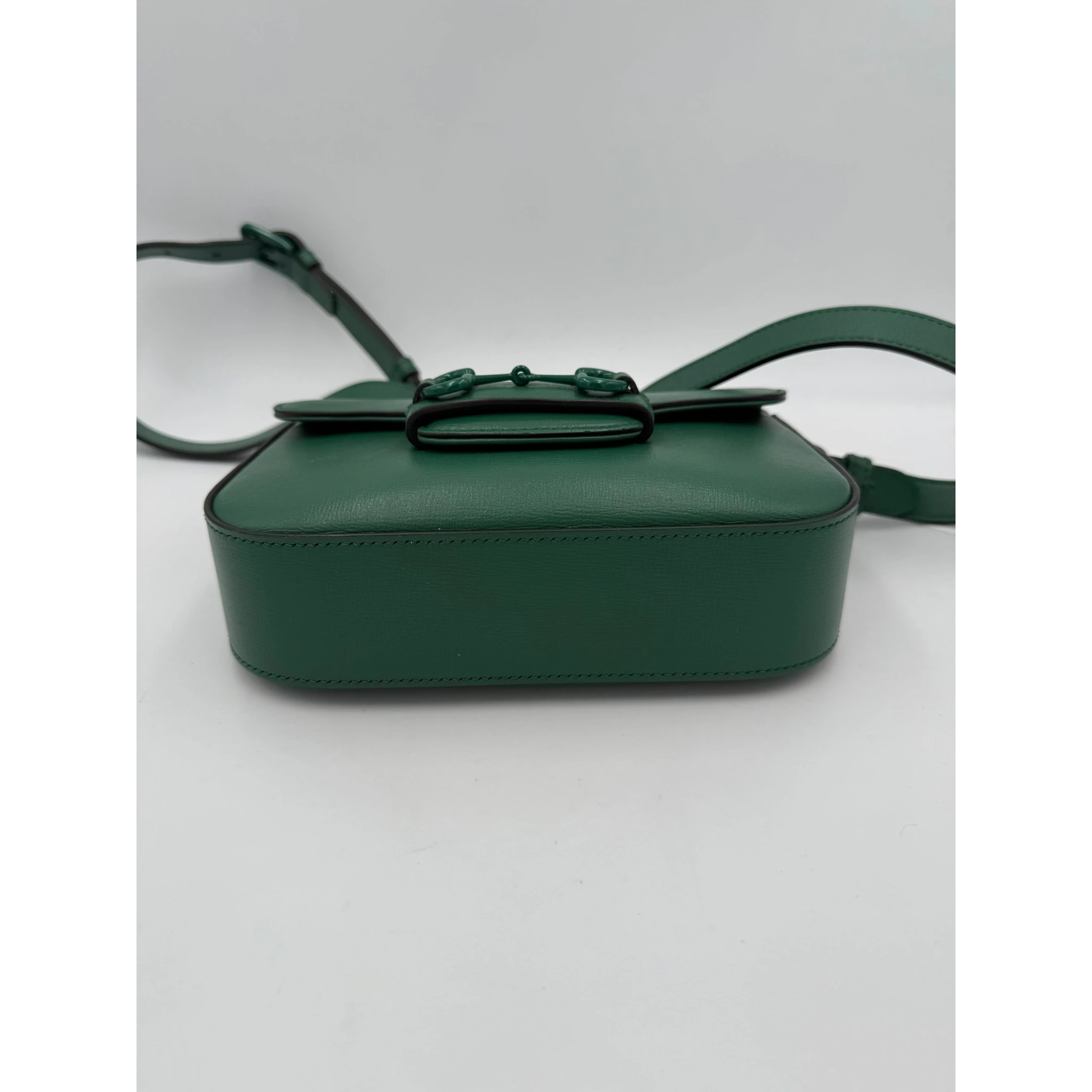 GUCCI HORSEBIT 1955 Emerald Handbag