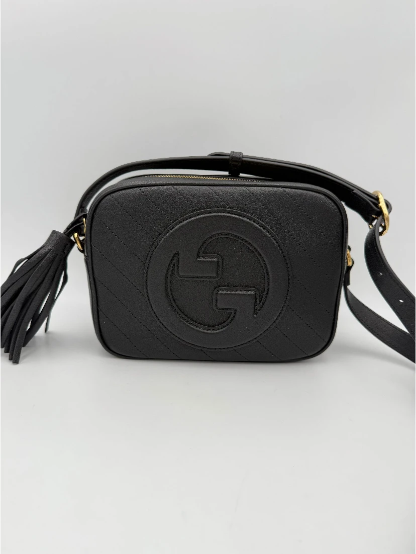 GUCCI BLONDIE Camera Bag Black