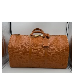 LOUIS VUITTON KEEPALL 50 in Brown EPI Leather Handbag