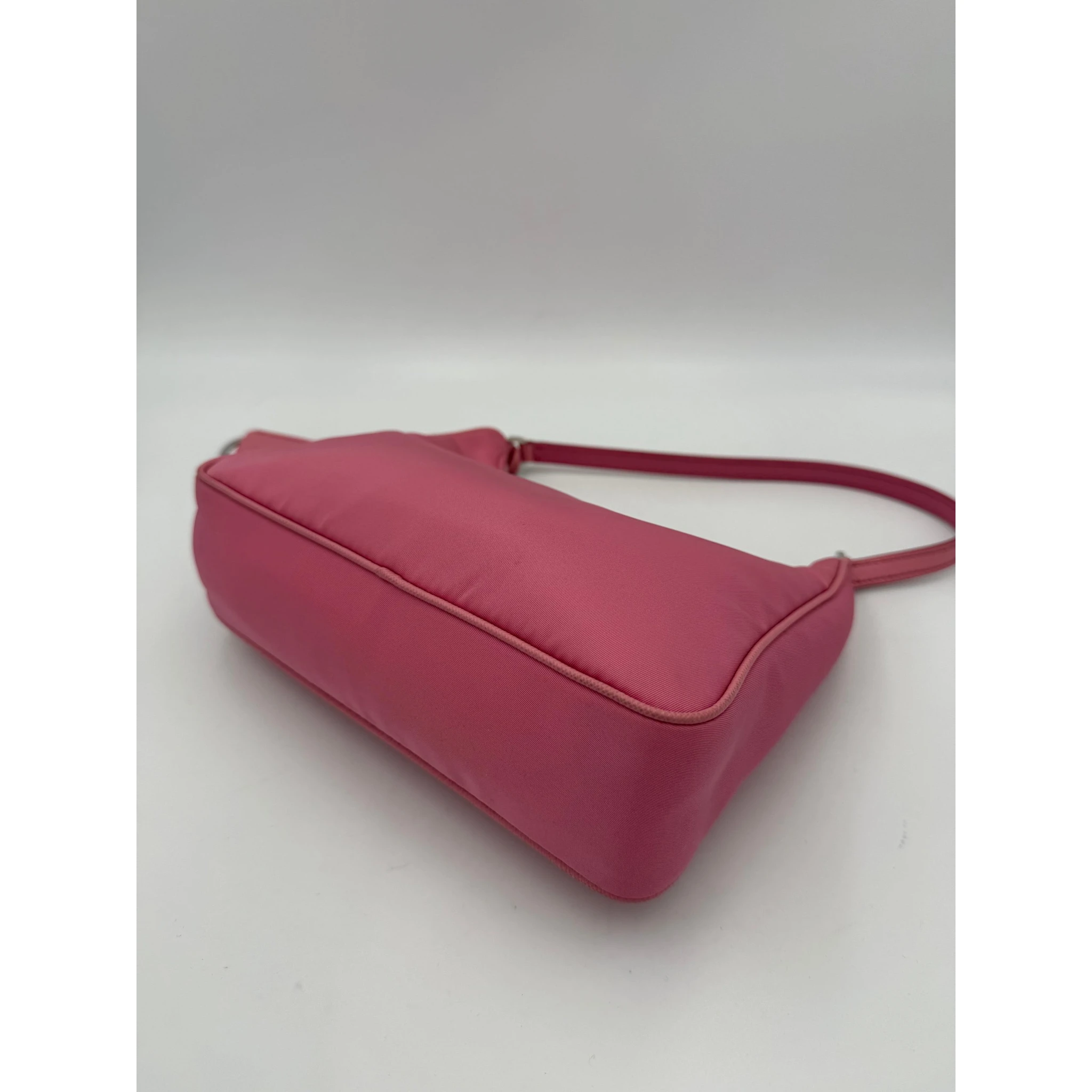 PRADA HOBO Re-Nylon Pink Handbag