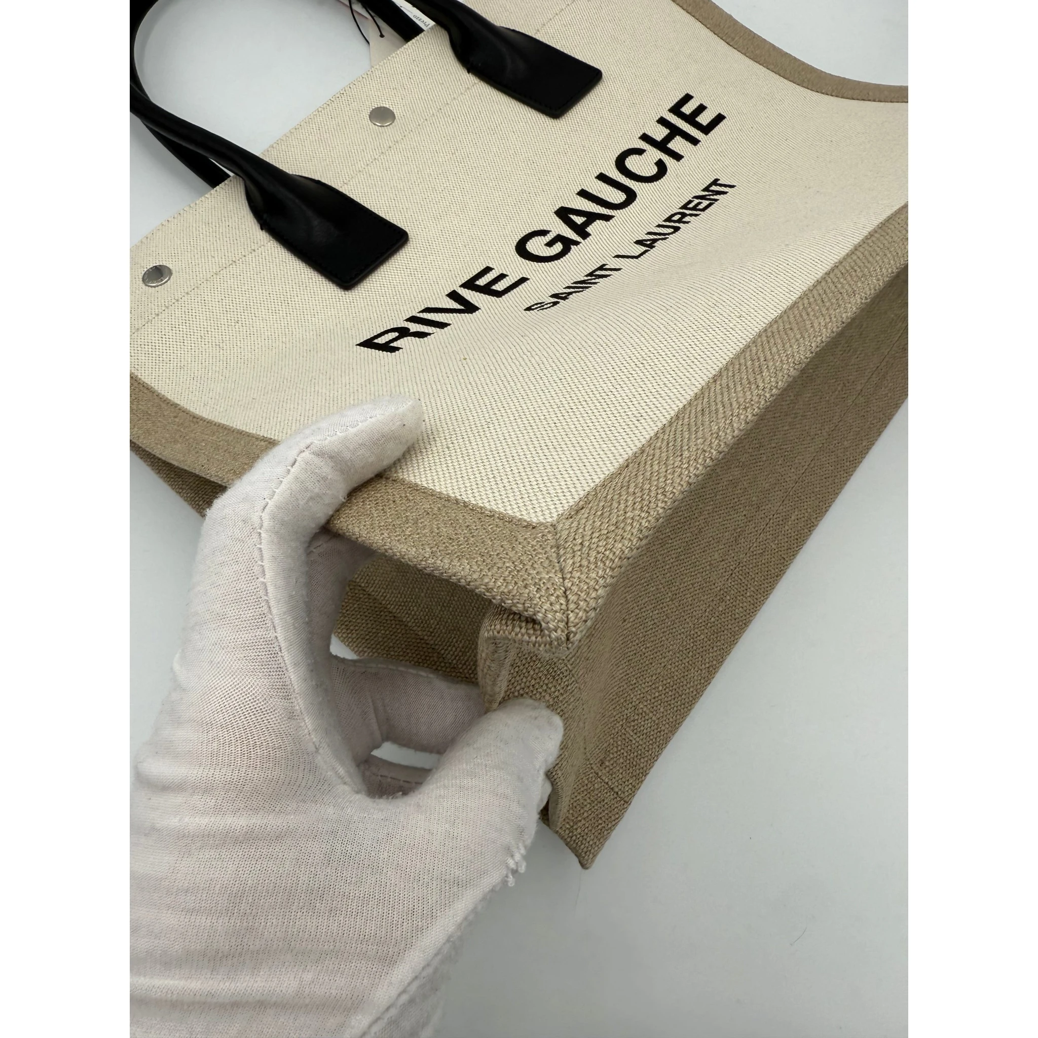 SAINT LAURENT Rive Gauche Medium Tote Bag