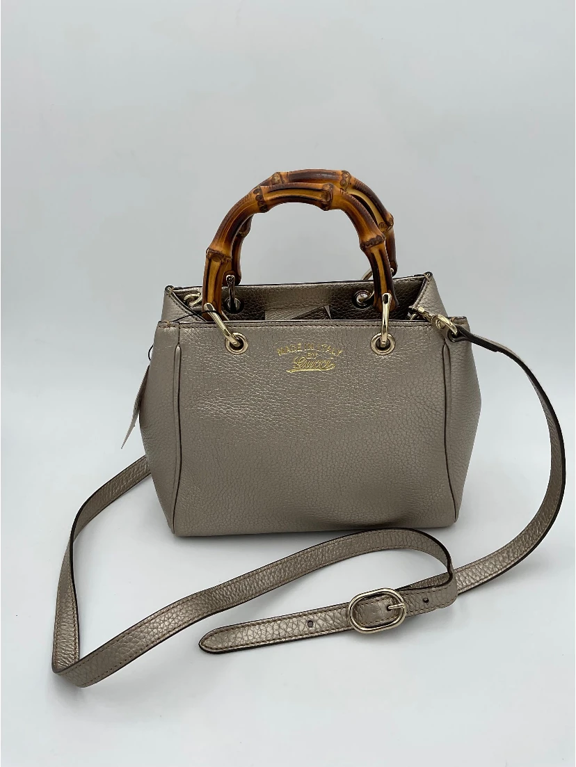 GUCCI Bamboo Mini Shopping Bag