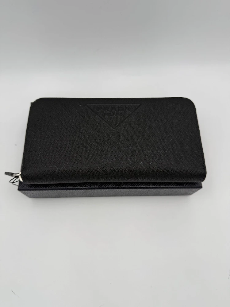 PRADA Zip in Saffiano Leather Wallet alternative