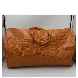 LOUIS VUITTON KEEPALL 50 in Brown EPI Leather Handbag