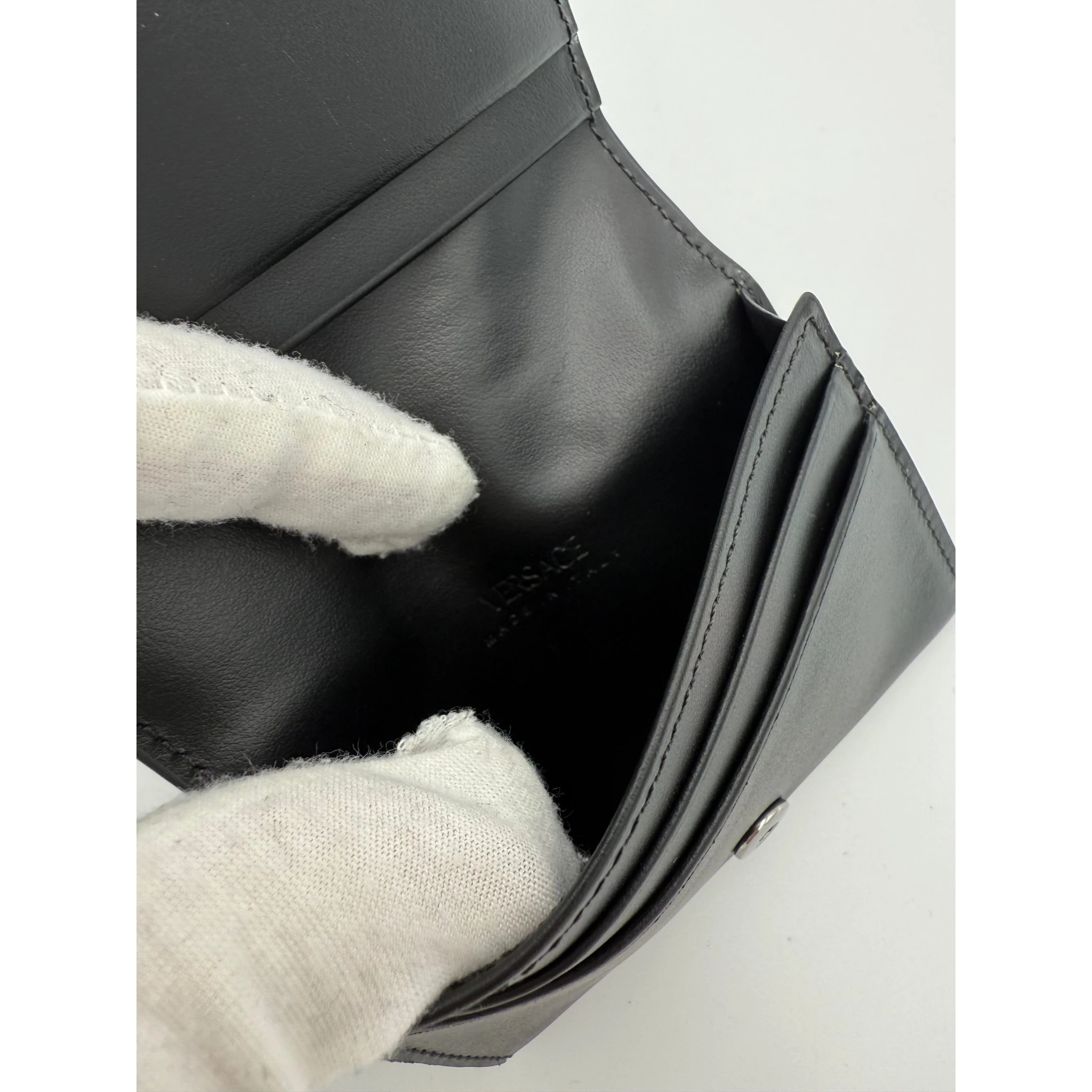 VERSACE LA GRECA Compact Wallet