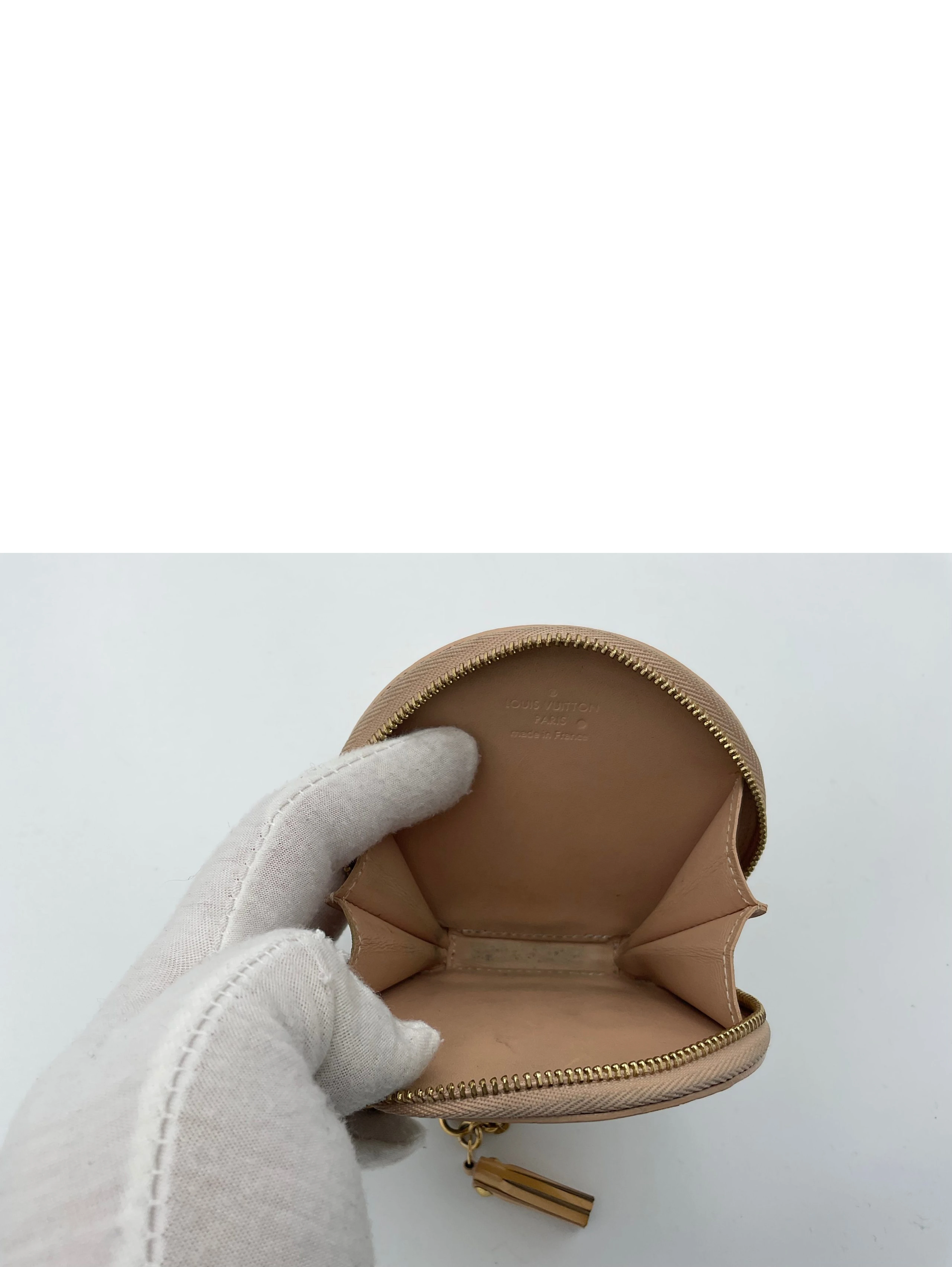 LOUIS VUITTON Micro Boite Chapeau Patent Patchwork LV Bird Coin Purse