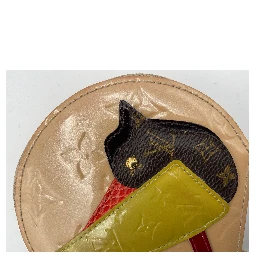 LOUIS VUITTON Micro Boite Chapeau Patent Patchwork LV Bird Coin Purse