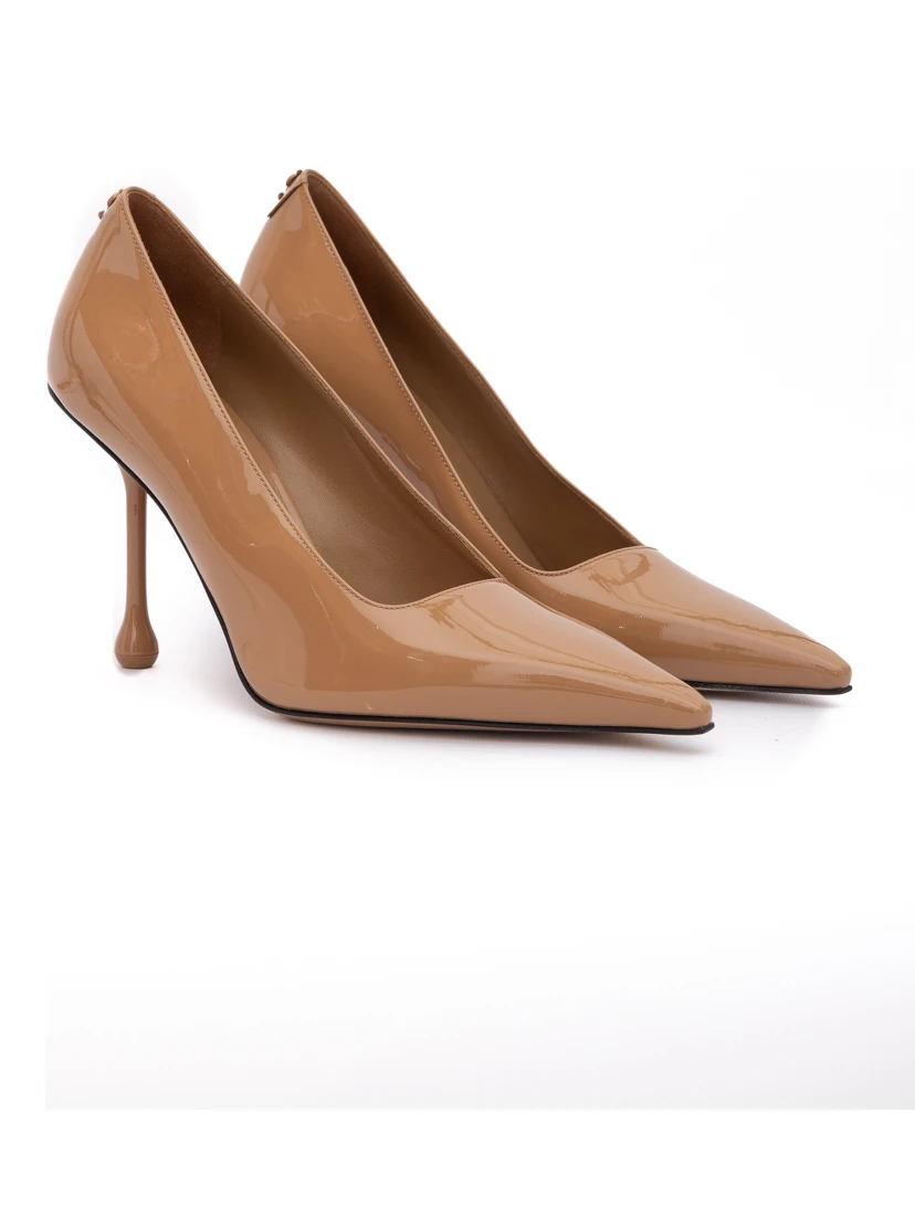 Powder Pink Patent Leather Ixia 95 Pumps