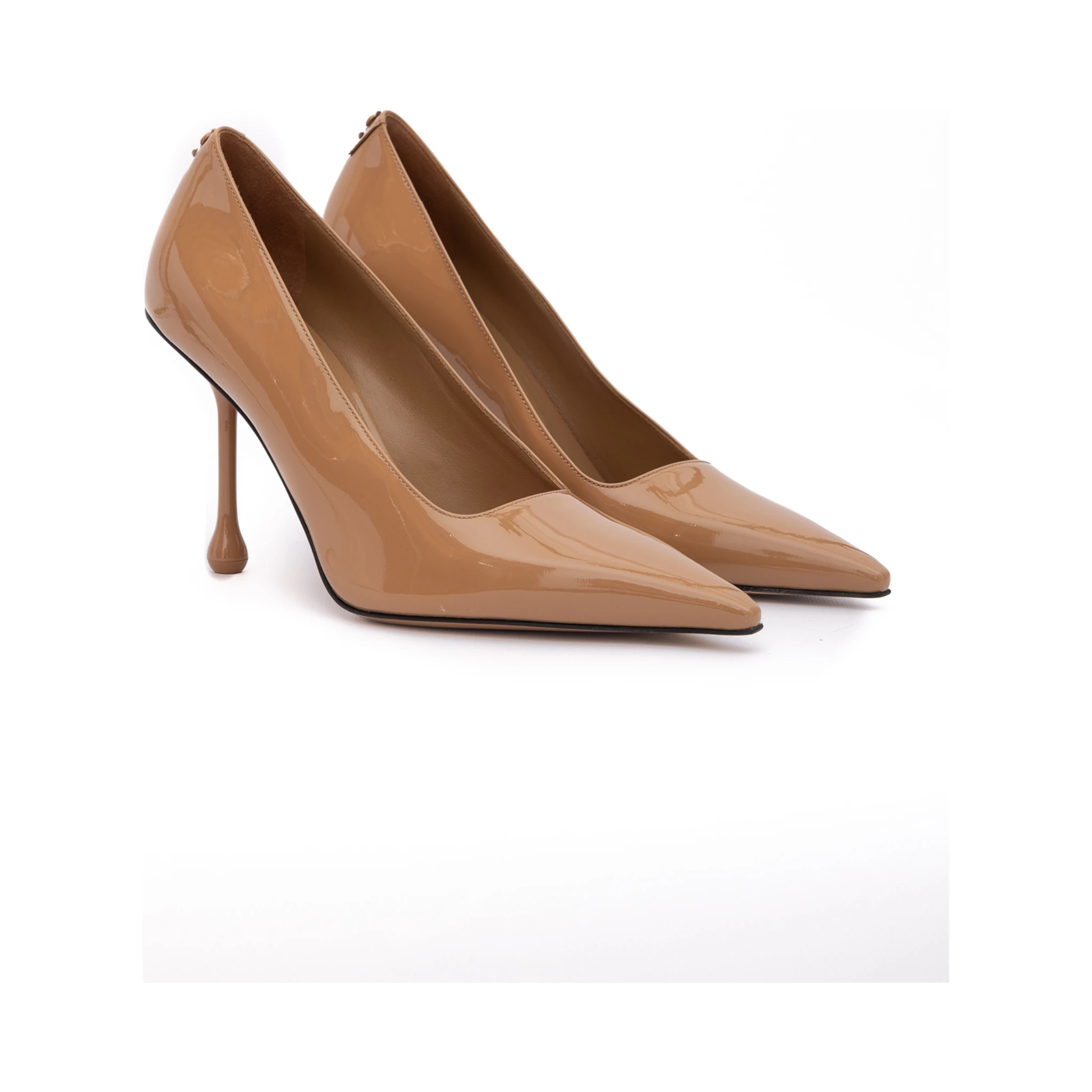 Powder Pink Patent Leather Ixia 95 Pumps