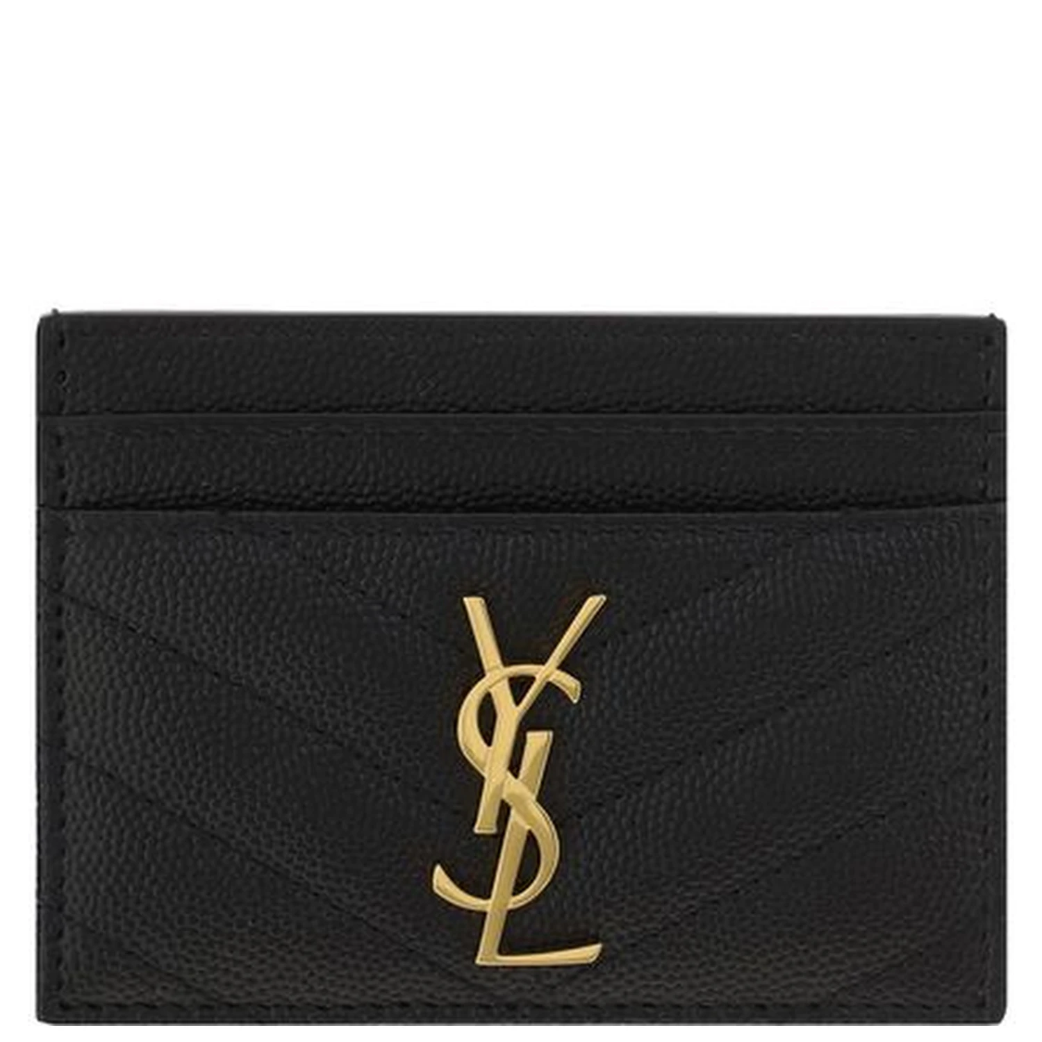 Black Calf Leather Bos Taurus Cardholder