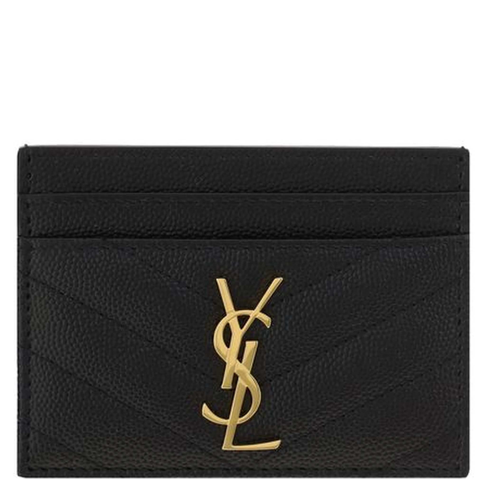 Black Calf Leather Bos Taurus Cardholder