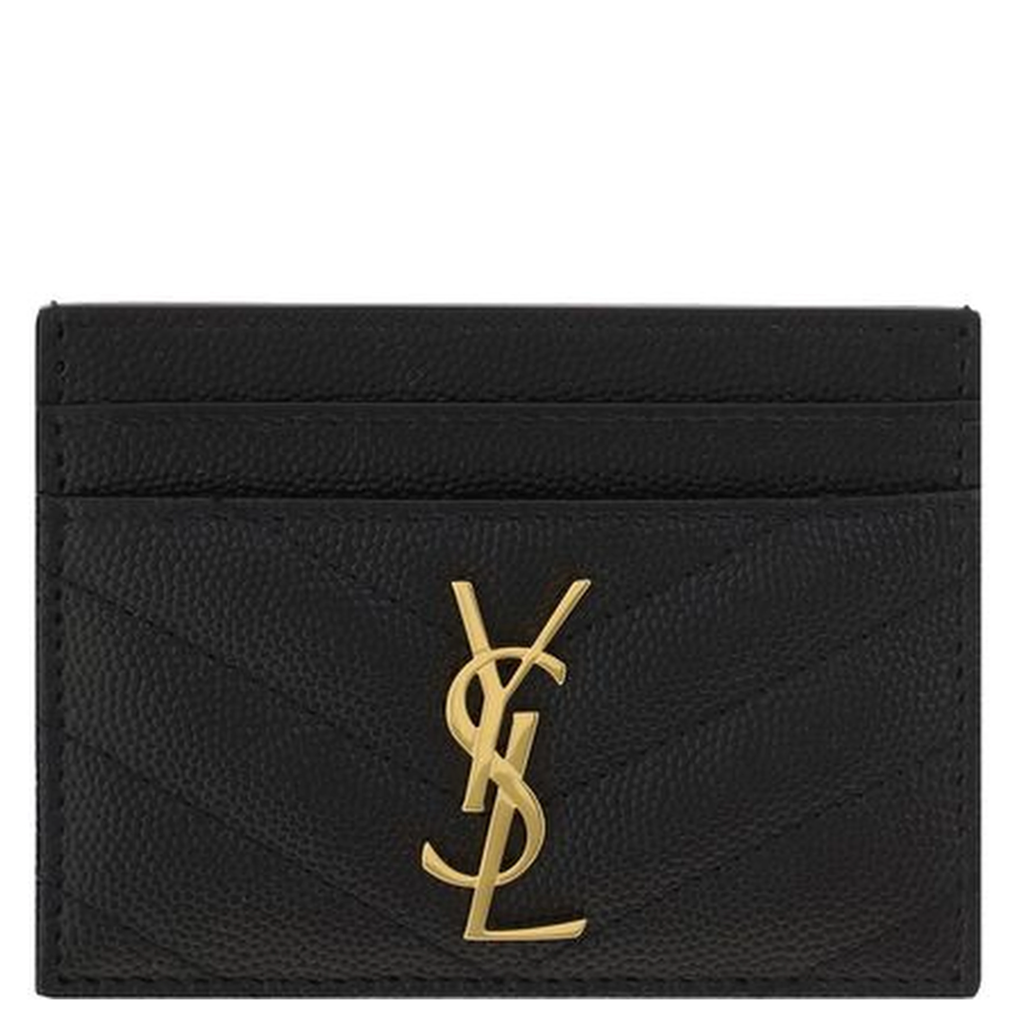 Black Calf Leather Bos Taurus Cardholder