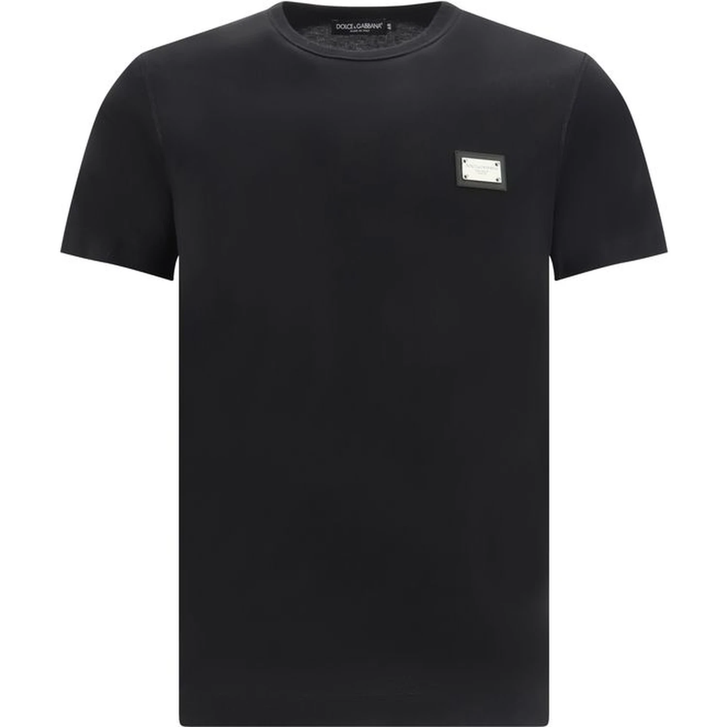 Black Cotton T-Shirt