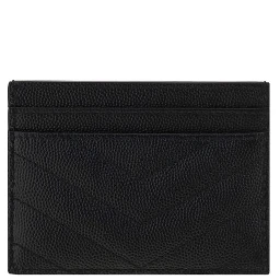 Black Calf Leather Bos Taurus Cardholder