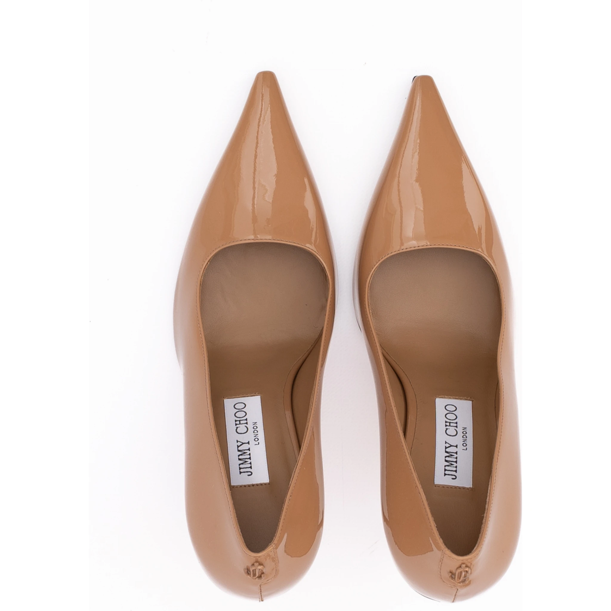 Powder Pink Patent Leather Ixia 95 Pumps