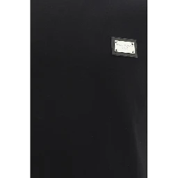 Black Cotton T-Shirt