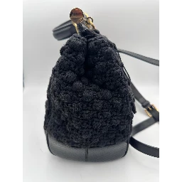 DOLCE & GABBANA Sicily Python and Macramé Handbag